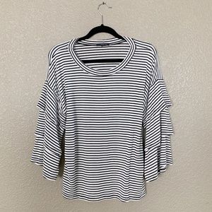 Black and White Stripped Shirt